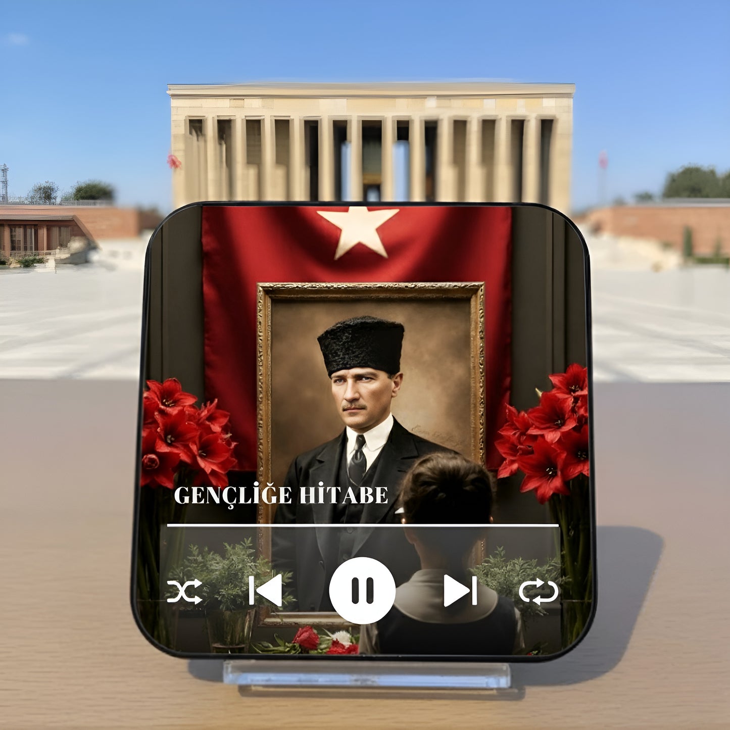 ATATÜRK Sesli Magnet