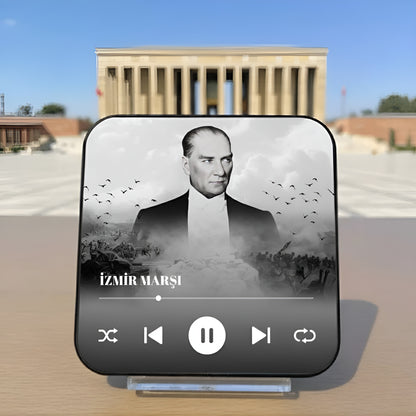 ATATÜRK Sesli Magnet