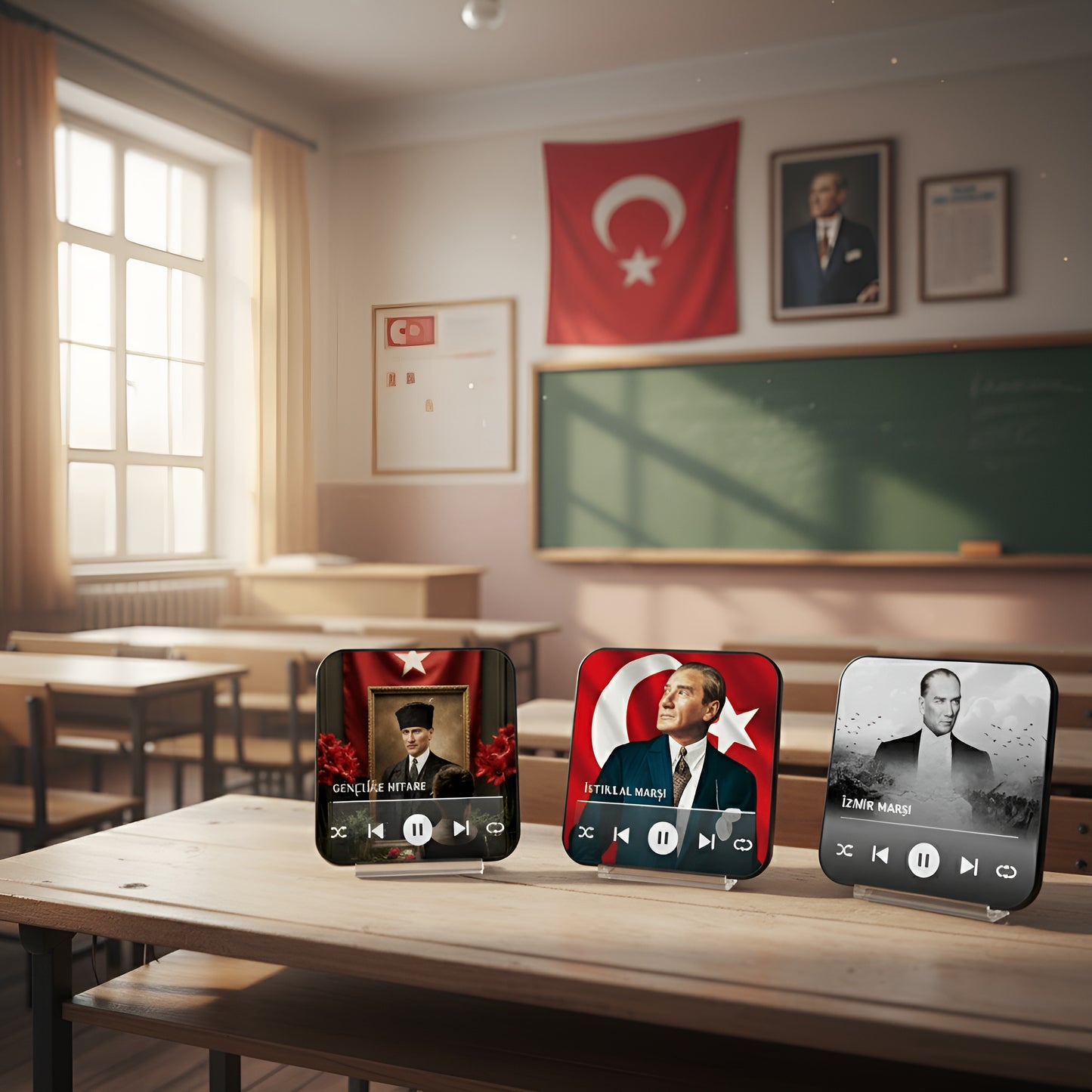 ATATÜRK Sesli Magnet