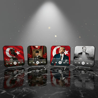 ATATÜRK Sesli Magnet